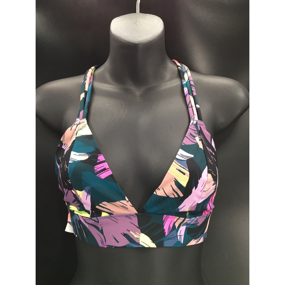 Pink Victoria Secret Bonded I Bralette I‎ Size Large I Colorful